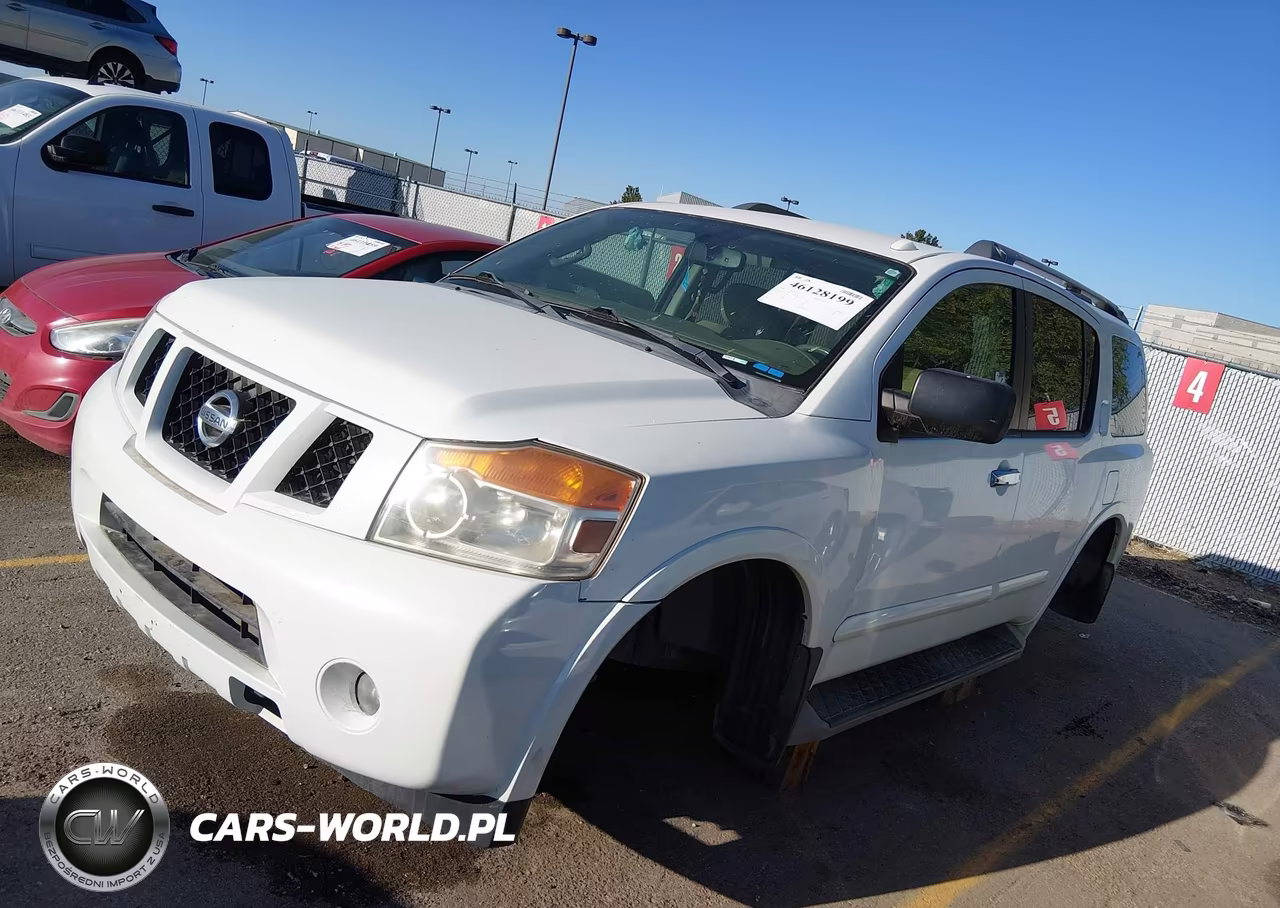 2014 Nissan Armada Platinum-Sl-Sv VIN:5N1AA0NCXEN607114 - 2