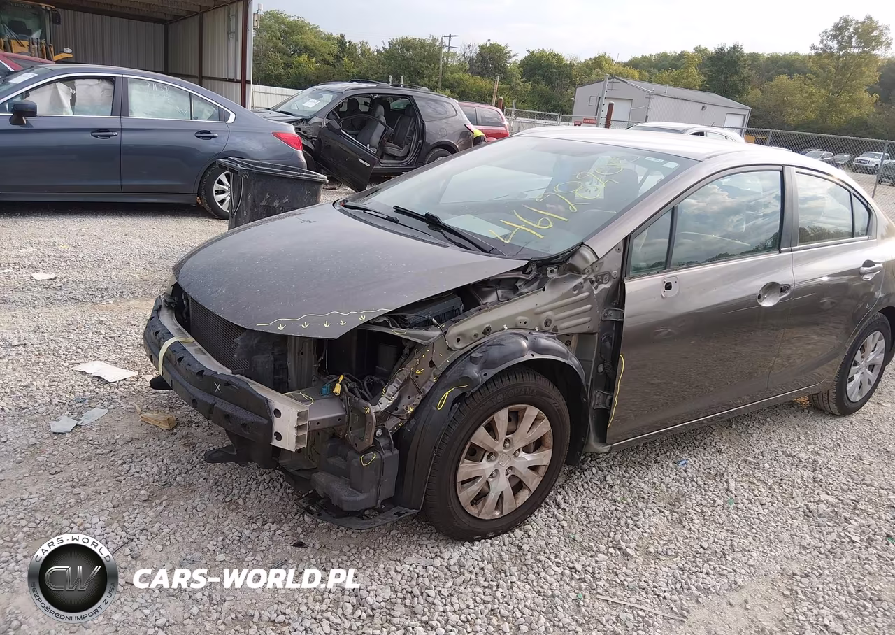 2012 Honda Civic Lx VIN:19XFB2F56CE053672 - 13