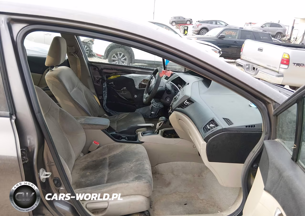 2012 Honda Civic Lx VIN:19XFB2F56CE053672 - 5