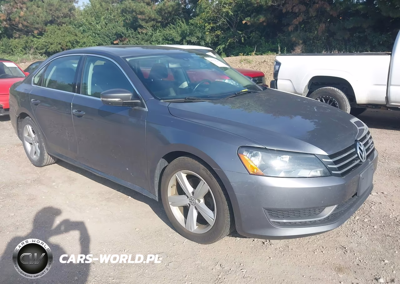 2013 Volkswagen Passat 2.5L Se VIN:1VWBP7A35DC116155 - 1