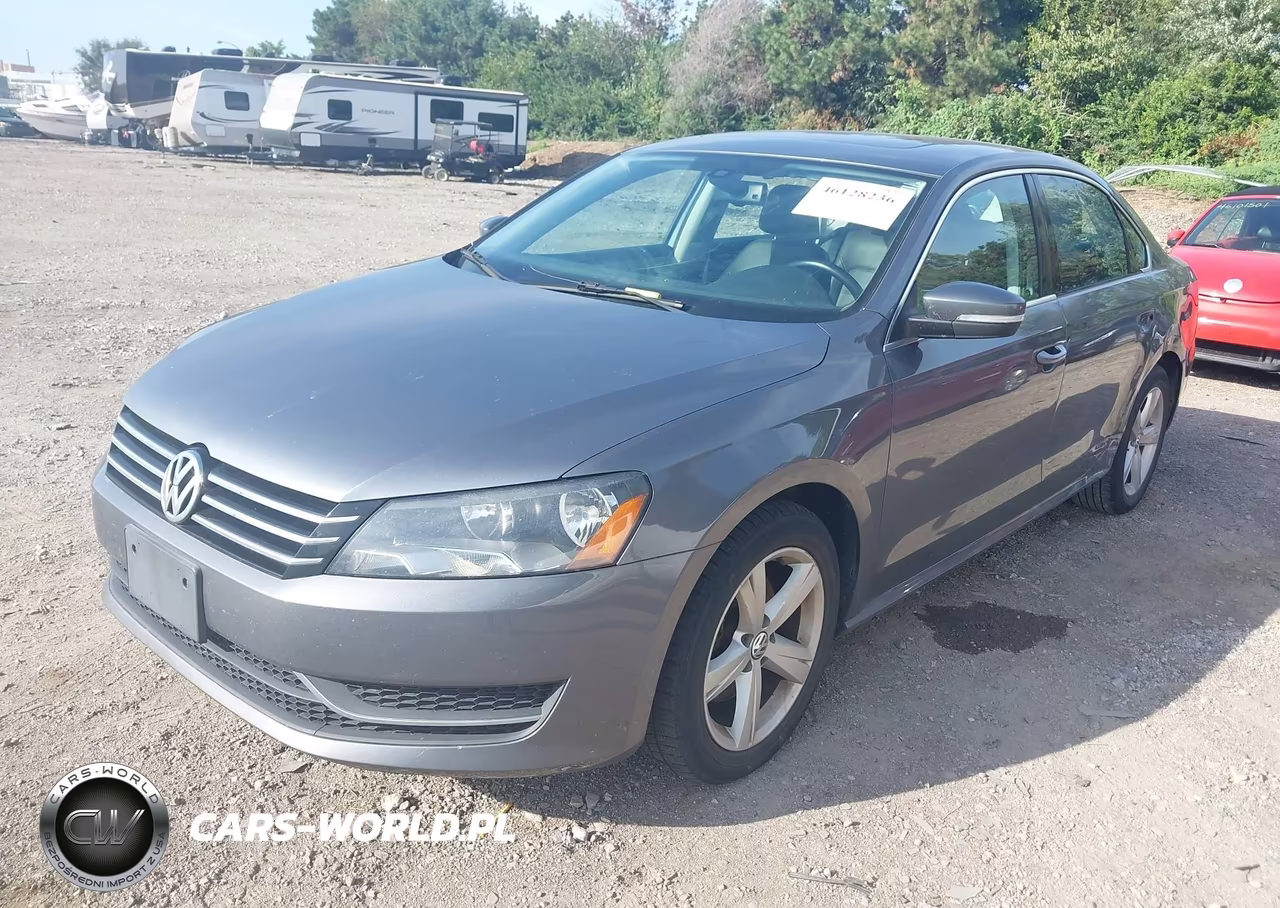 2013 Volkswagen Passat 2.5L Se VIN:1VWBP7A35DC116155 - 2