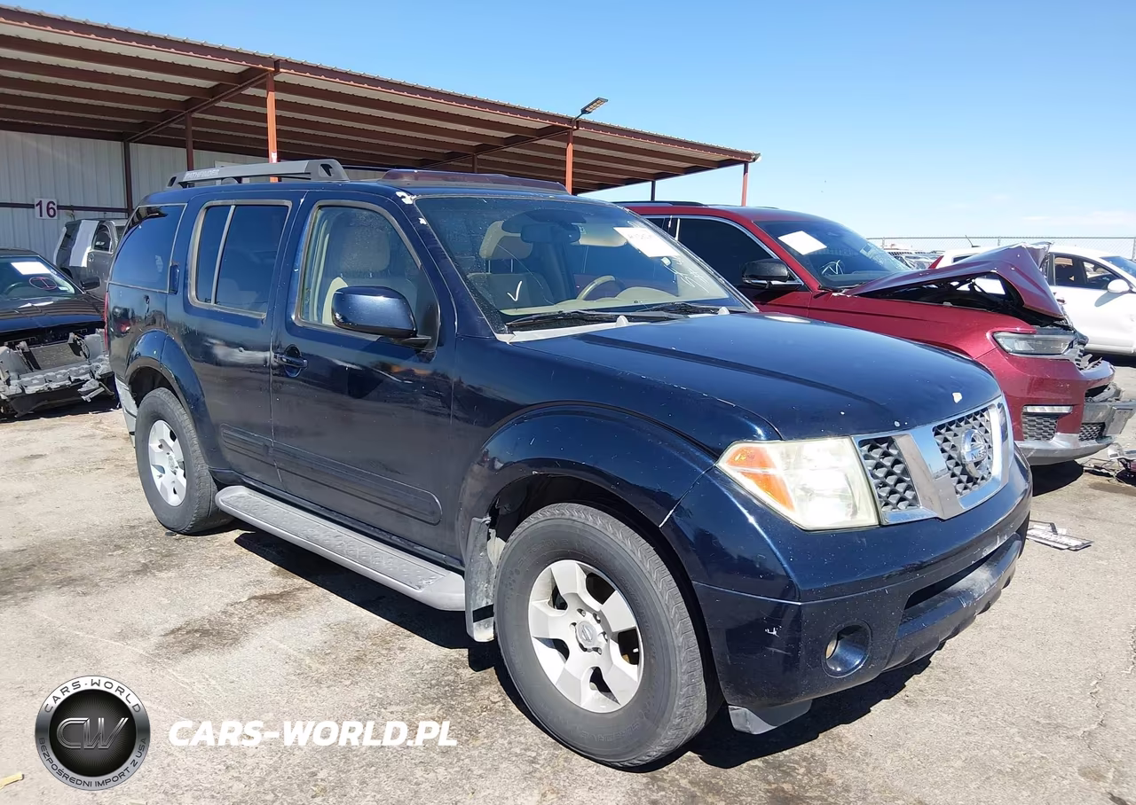 2006 Nissan Pathfinder Se VIN:5N1AR18U76C680635 - 1