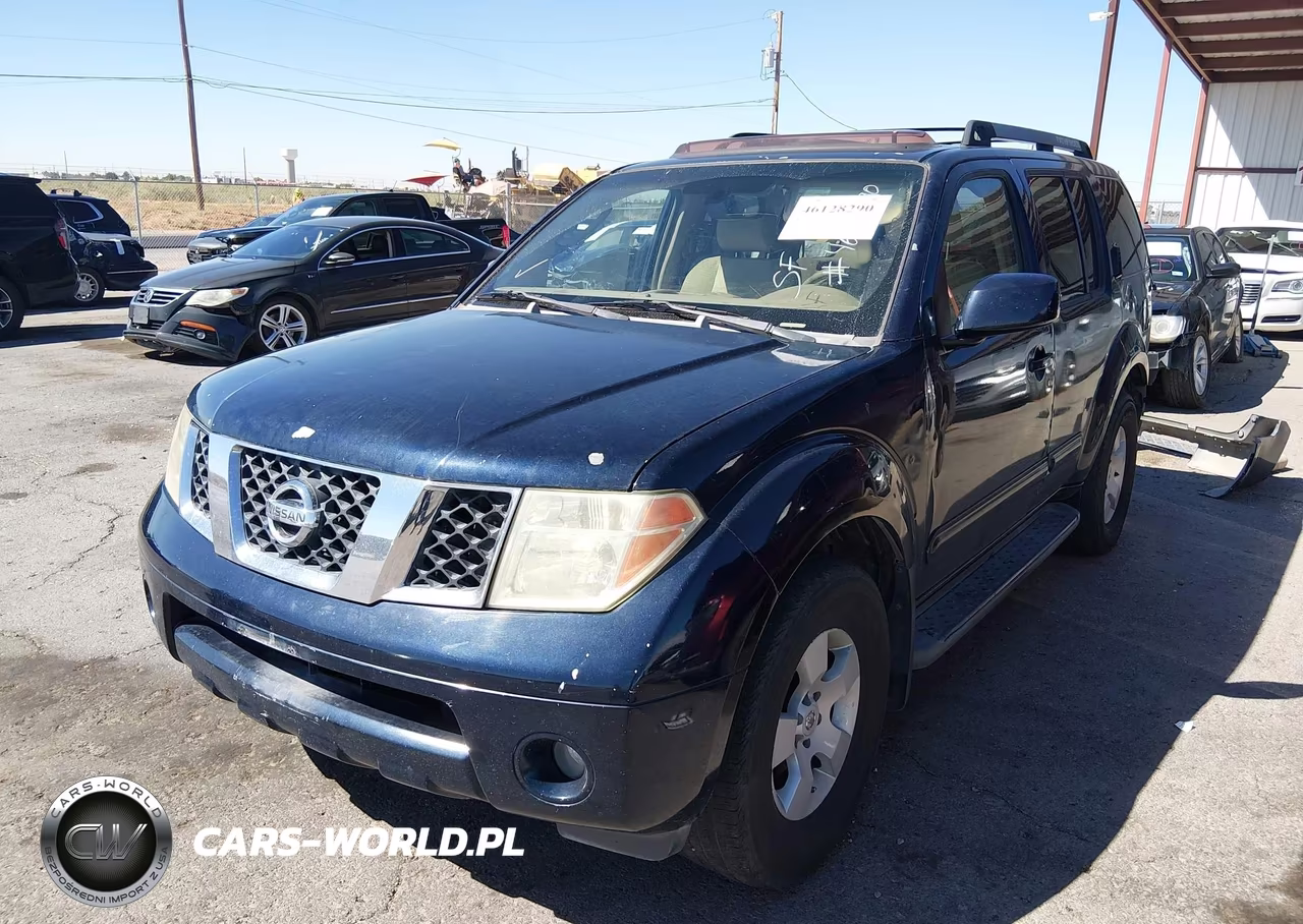 2006 Nissan Pathfinder Se VIN:5N1AR18U76C680635 - 2