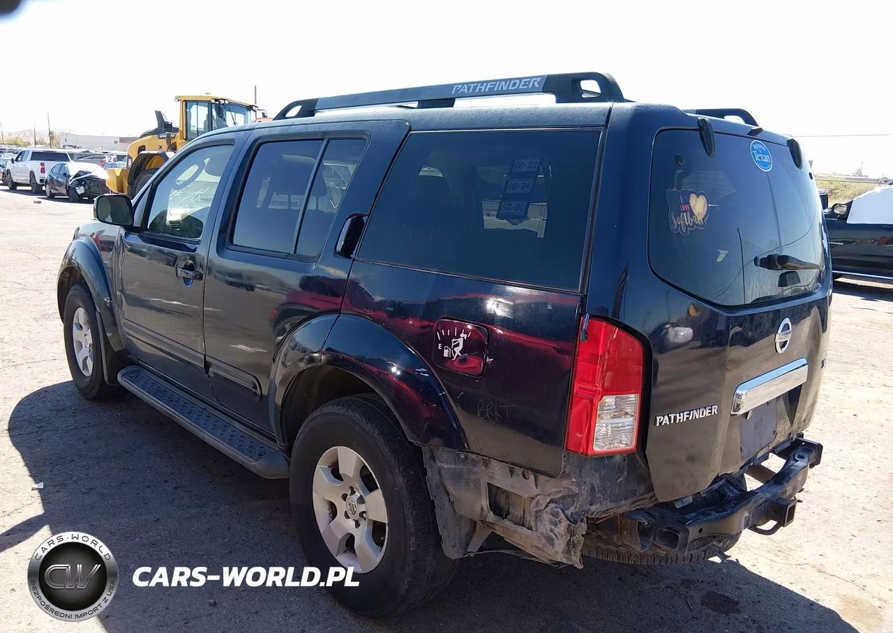 2006 Nissan Pathfinder Se VIN:5N1AR18U76C680635 - 3