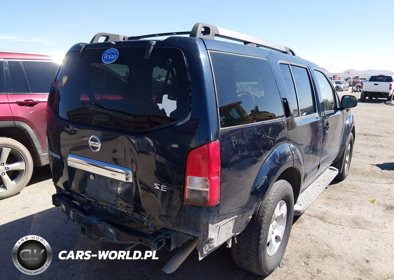 2006 Nissan Pathfinder Se VIN:5N1AR18U76C680635 - 4
