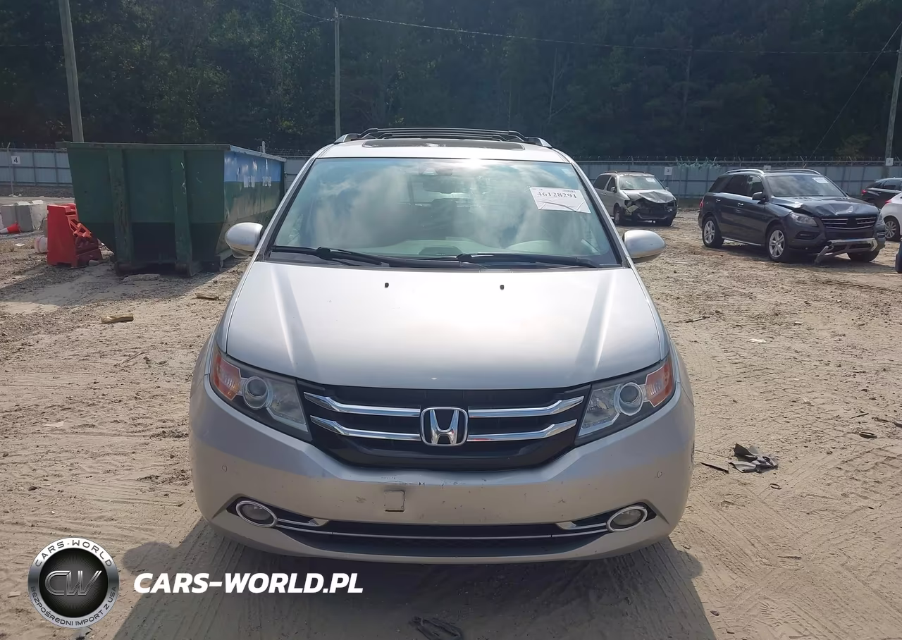 2014 Honda Odyssey Touring-Touring Elite VIN:5FNRL5H90EB120436 - 12