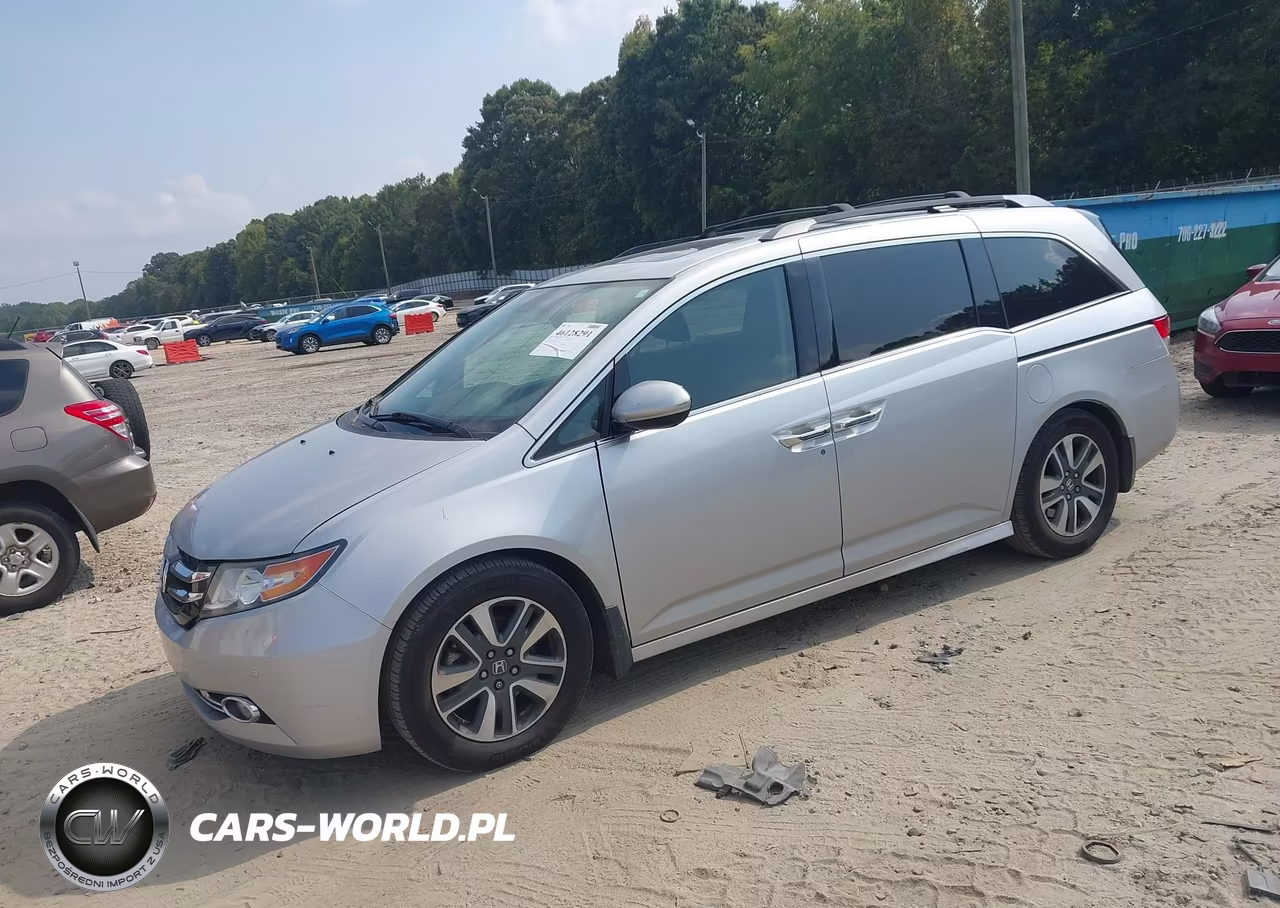 2014 Honda Odyssey Touring-Touring Elite VIN:5FNRL5H90EB120436 - 2