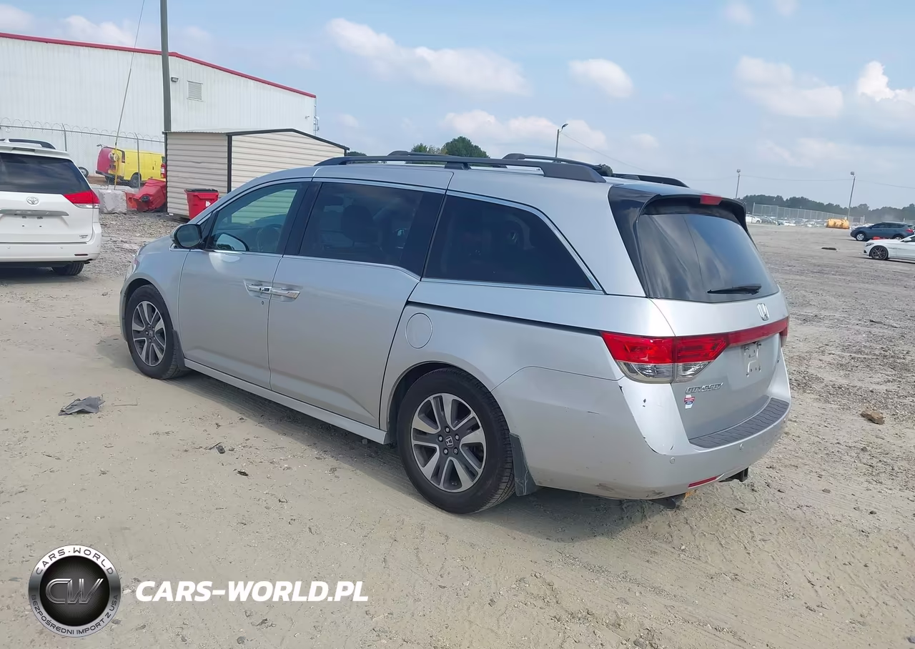 2014 Honda Odyssey Touring-Touring Elite VIN:5FNRL5H90EB120436 - 3