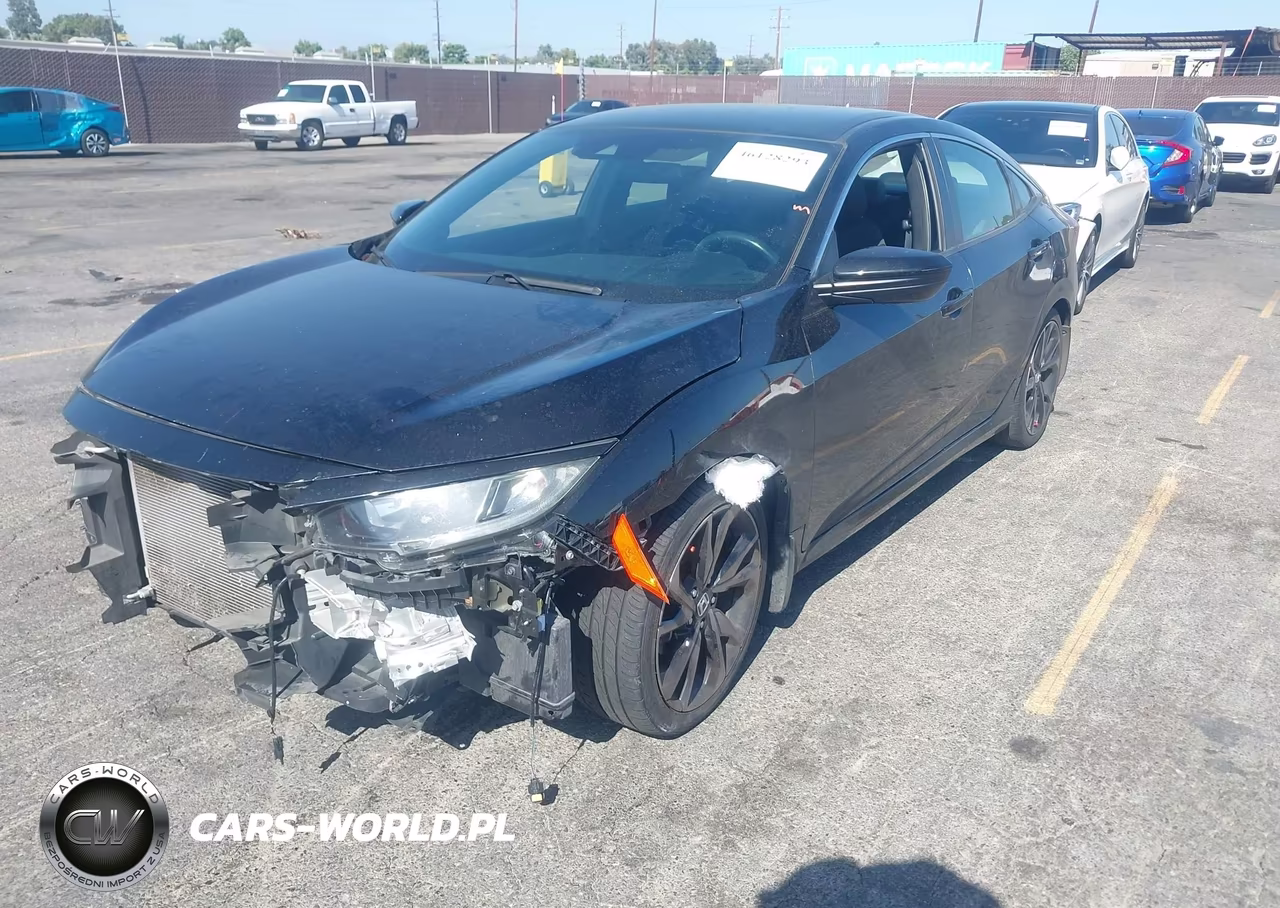 2021 Honda Civic Sport VIN:2HGFC2F82MH501517 - 2