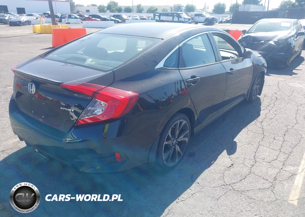2021 Honda Civic Sport VIN:2HGFC2F82MH501517 - 4