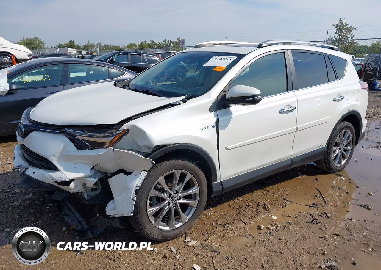 2017 Toyota Rav4 Hybrid Limited VIN:JTMDJREV7HD140672 - 2