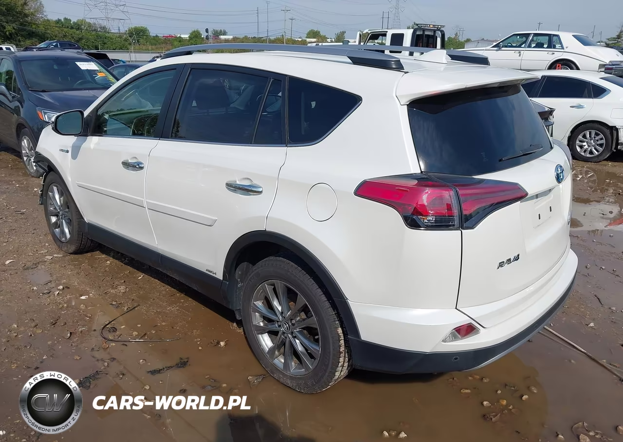 2017 Toyota Rav4 Hybrid Limited VIN:JTMDJREV7HD140672 - 3