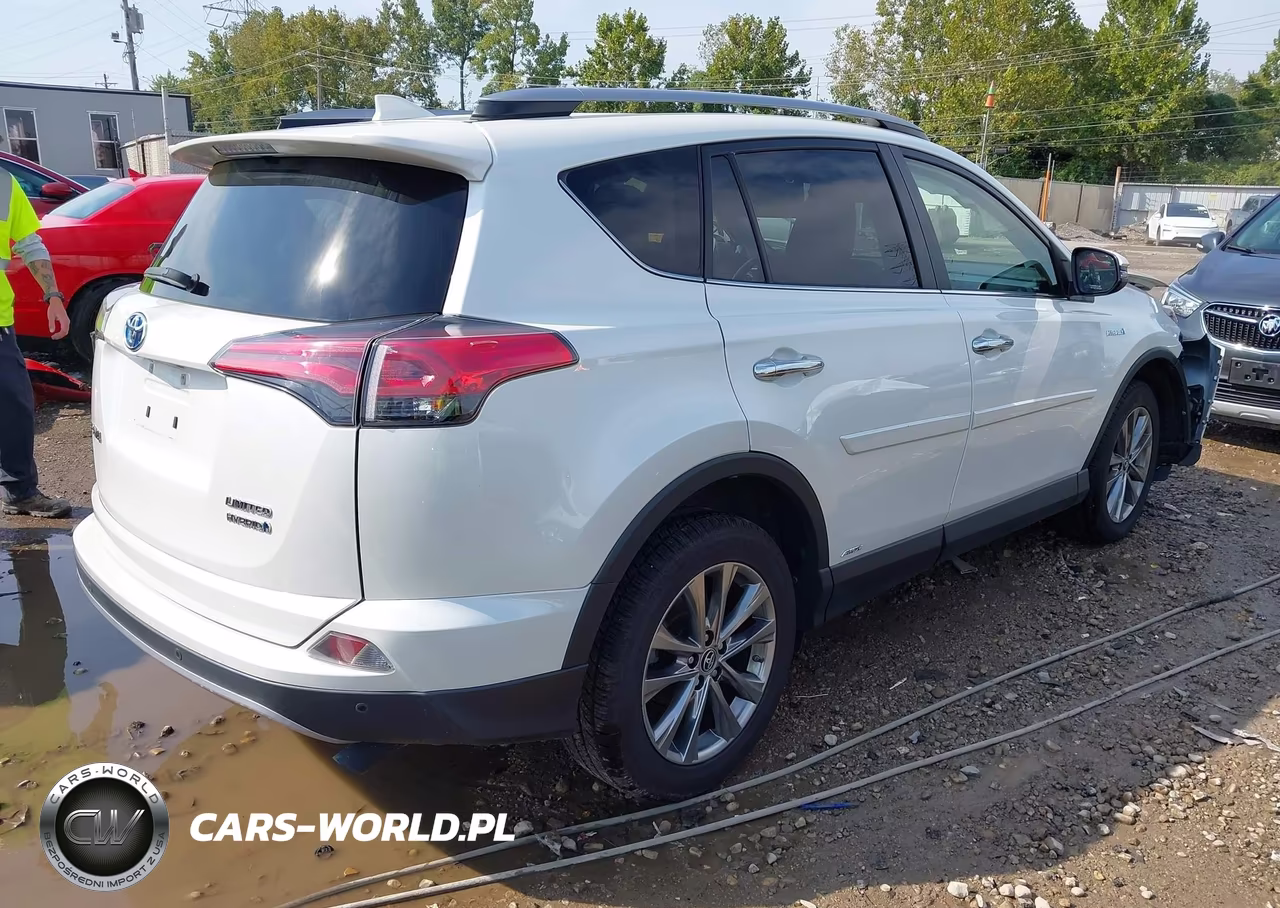 2017 Toyota Rav4 Hybrid Limited VIN:JTMDJREV7HD140672 - 4