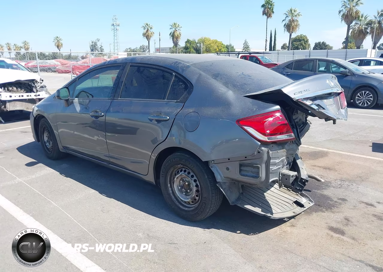 2013 Honda Civic Lx VIN:19XFB2F56DE264162 - 3