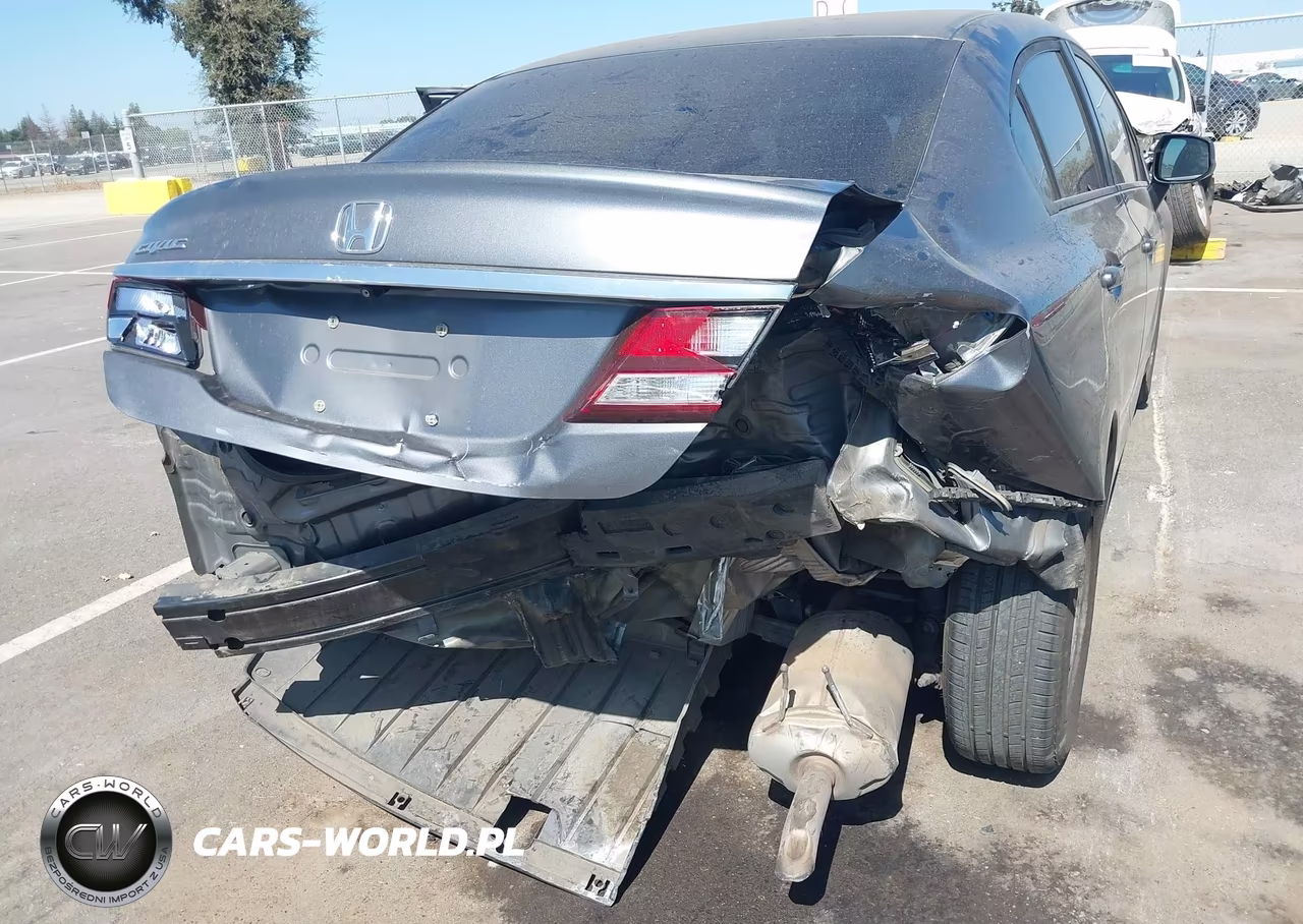2013 Honda Civic Lx VIN:19XFB2F56DE264162 - 6