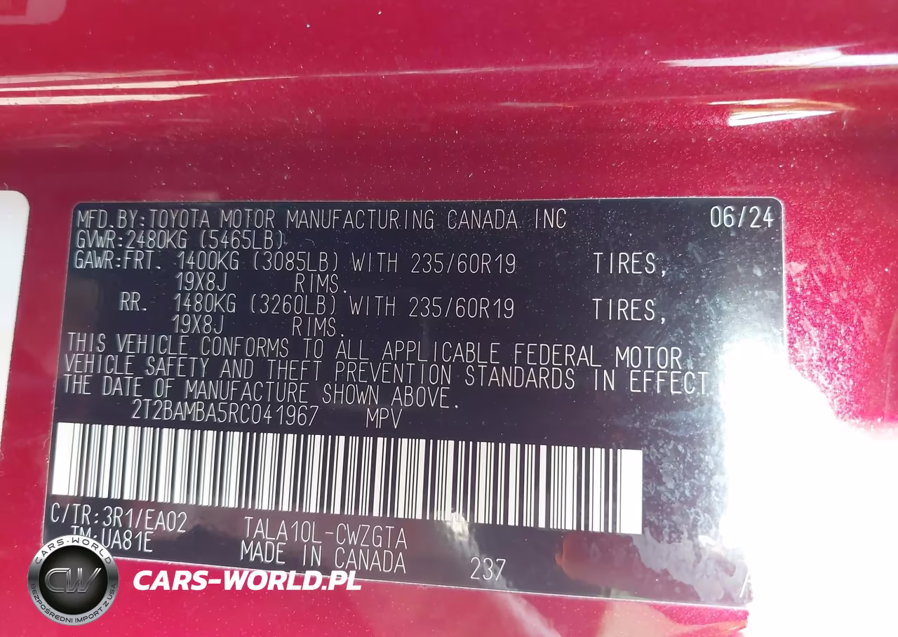 2024 Lexus Rx 350 Premium VIN:2T2BAMBA5RC041967 - 9