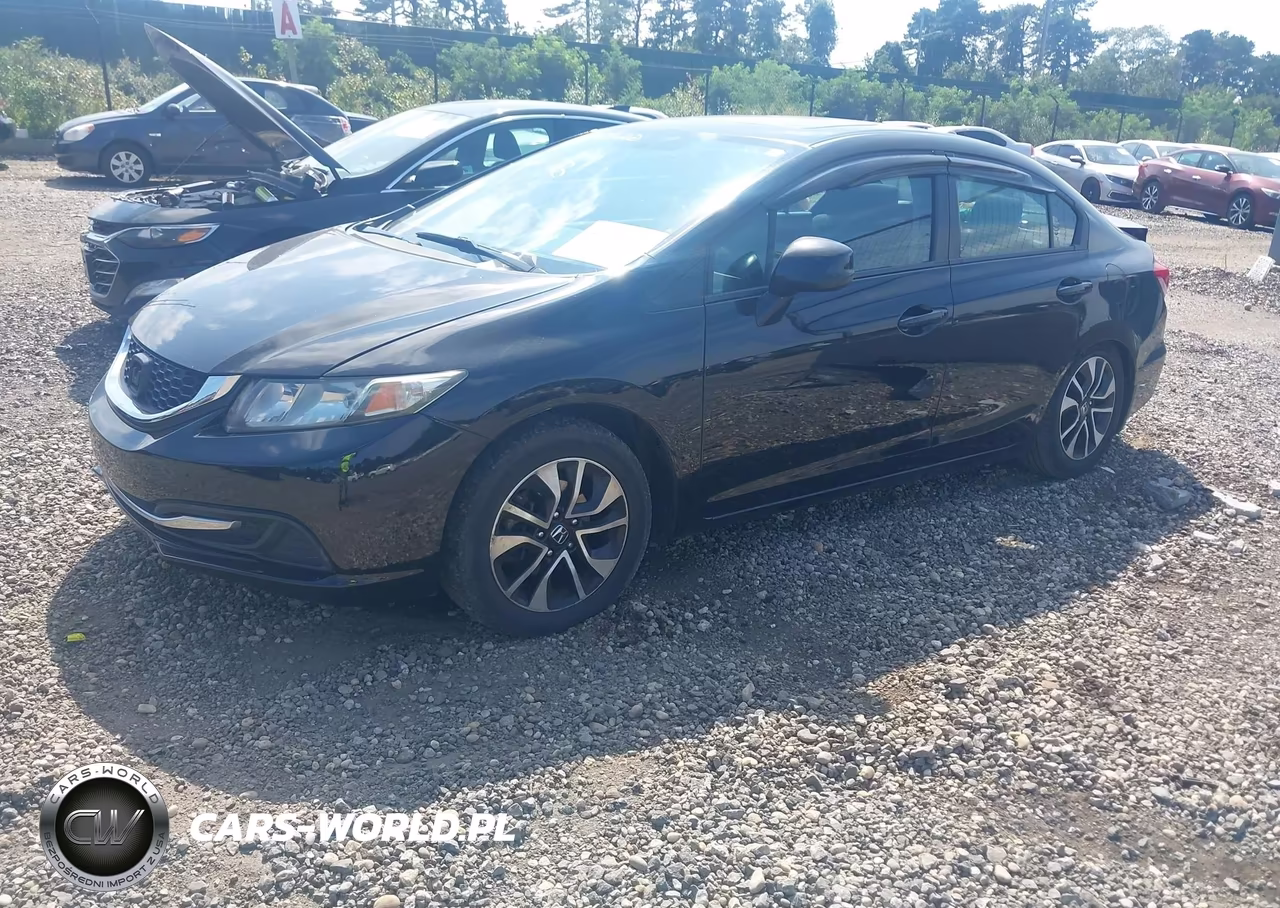 2013 Honda Civic Ex VIN:2HGFB2F80DH550122 - 2