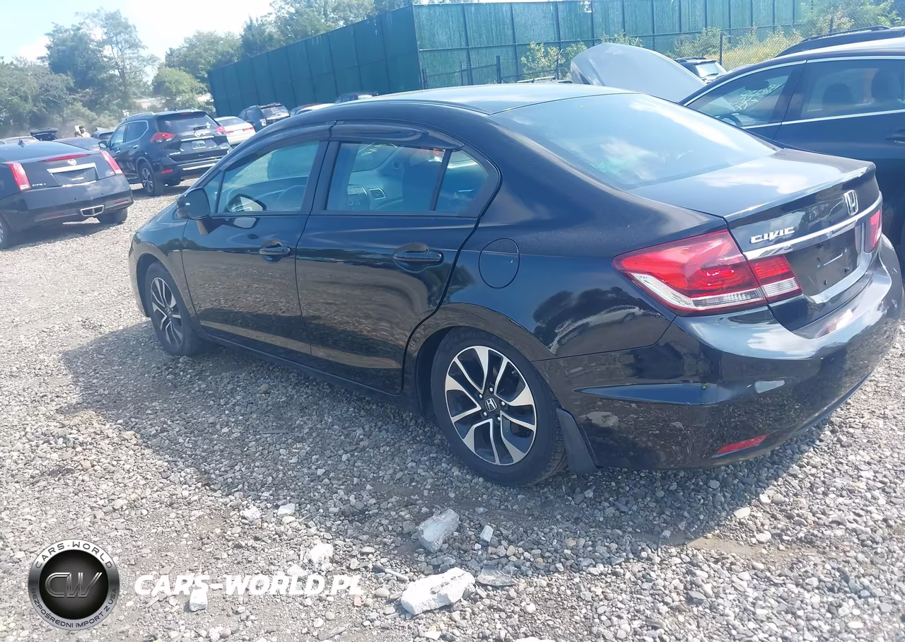 2013 Honda Civic Ex VIN:2HGFB2F80DH550122 - 3