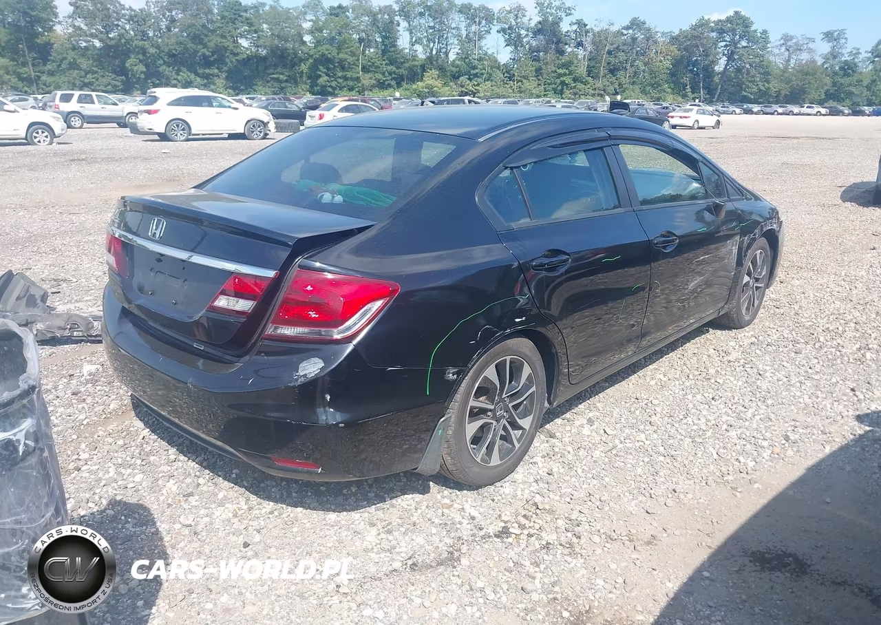 2013 Honda Civic Ex VIN:2HGFB2F80DH550122 - 4