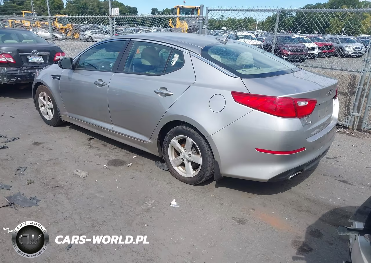2015 Kia Optima Lx VIN:KNAGM4A71F5542741 - 3