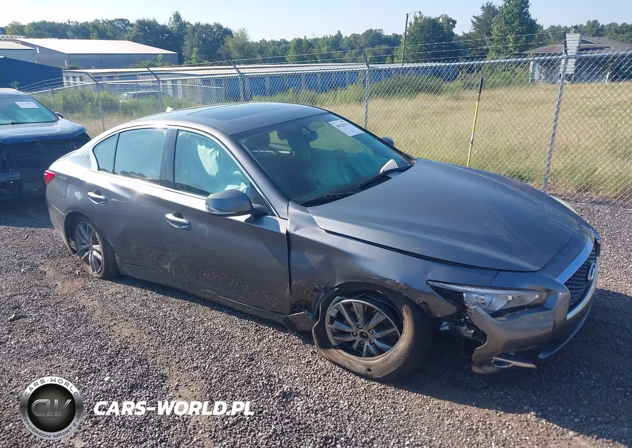 2014 Infiniti Q50 Premium VIN:JN1BV7AR6EM700351 - 1