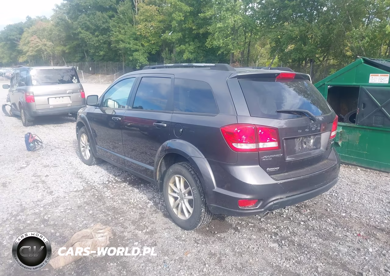 2017 Dodge Journey Sxt Awd VIN:3C4PDDBG8HT578849 - 3