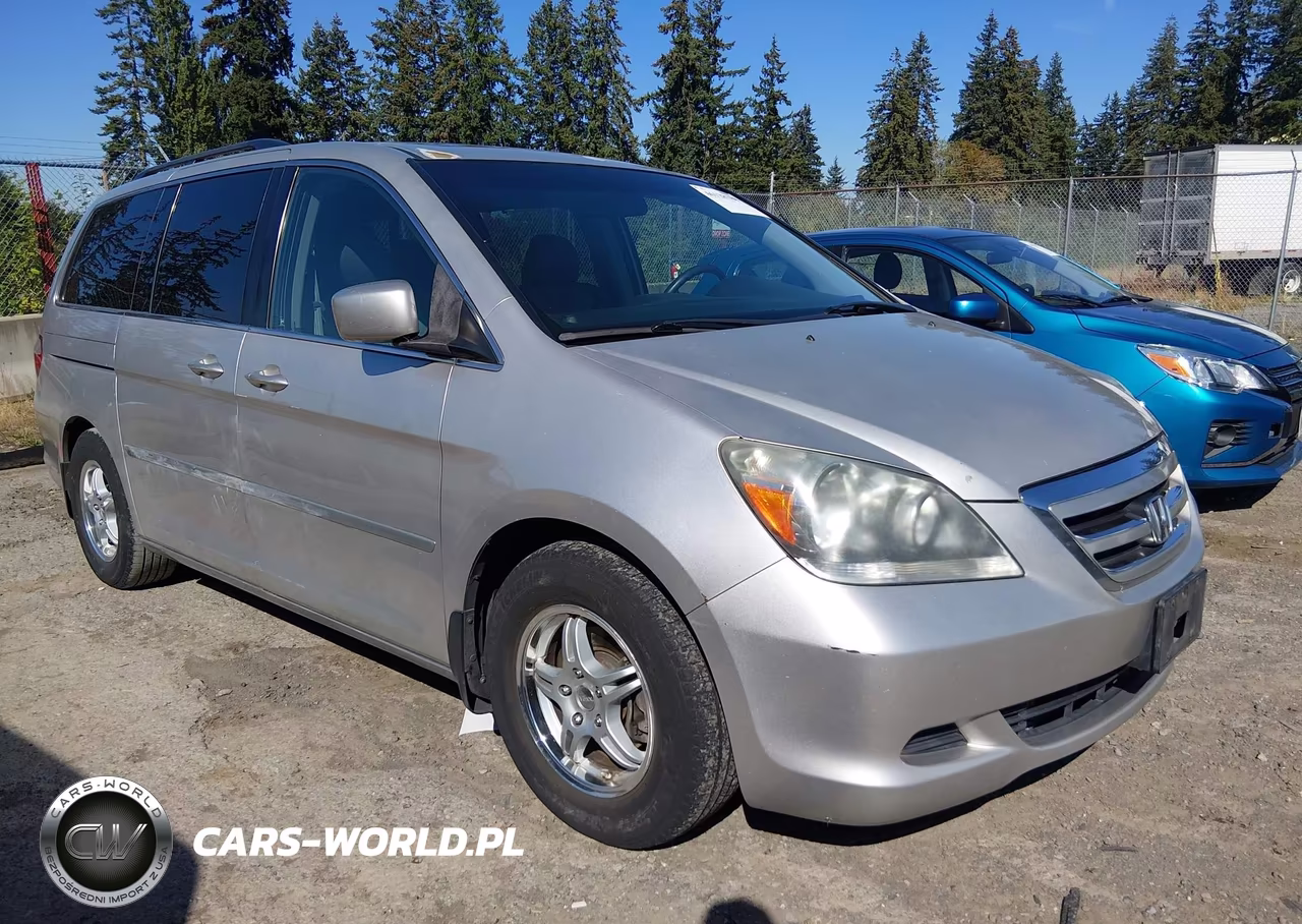 2007 Honda Odyssey Ex-L VIN:5FNRL387X7B121678 - 1