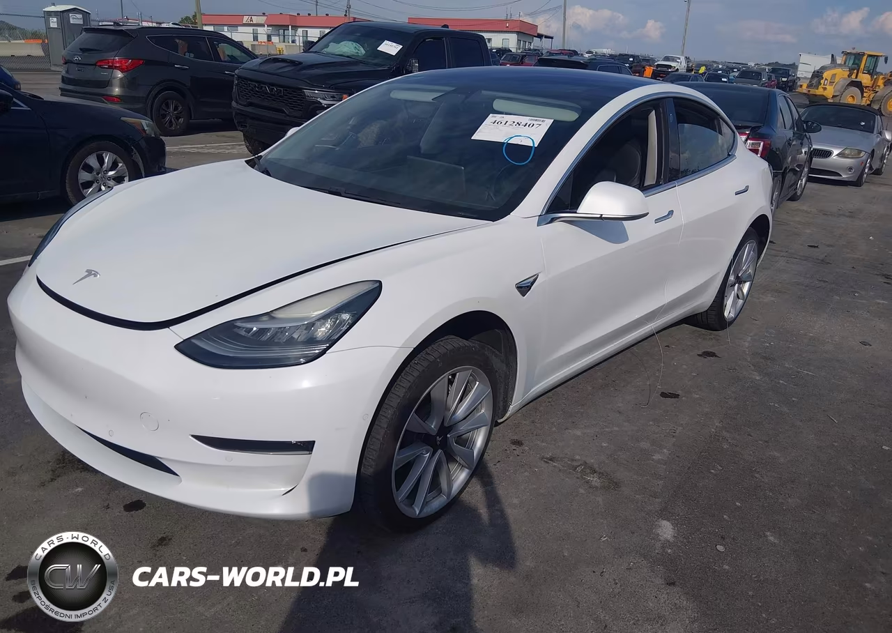 2018 Tesla Model 3 Long Range-Mid Range VIN:5YJ3E1EA3JF024981 - 2