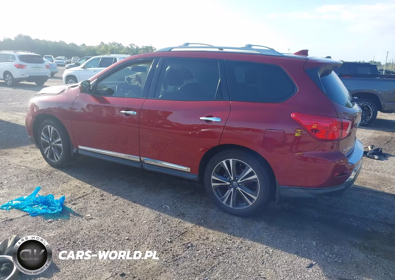 2019 Nissan Pathfinder Platinum VIN:5N1DR2MN7KC655021 - 3