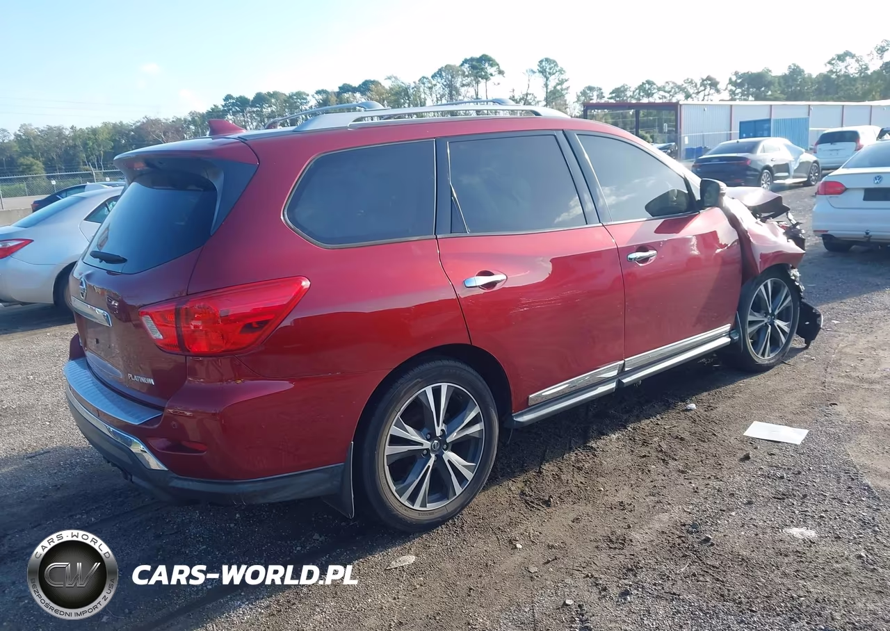 2019 Nissan Pathfinder Platinum VIN:5N1DR2MN7KC655021 - 4