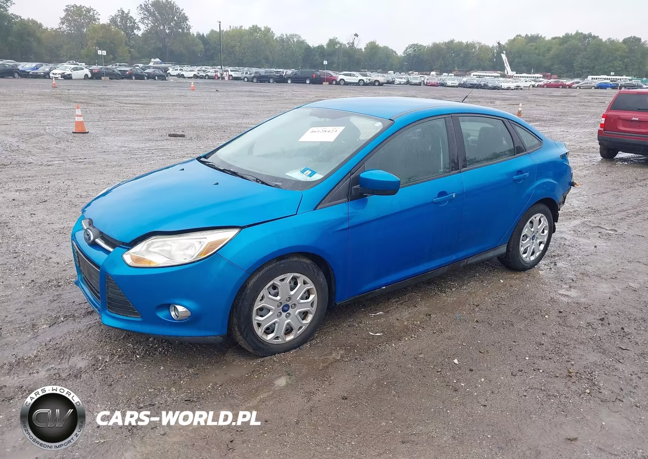 2012 Ford Focus Se VIN:1FAHP3F2XCL307211 - 2