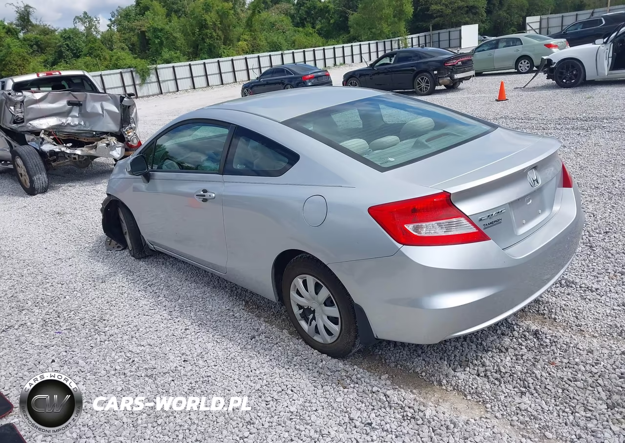 2012 Honda Civic Lx VIN:2HGFG3B58CH566019 - 3