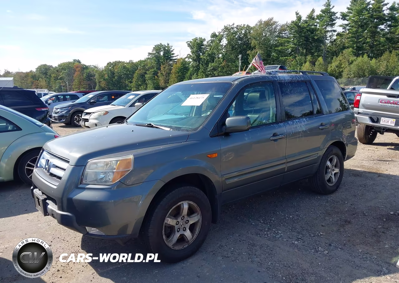 2008 Honda Pilot Ex-L VIN:5FNYF18578B007290 - 2