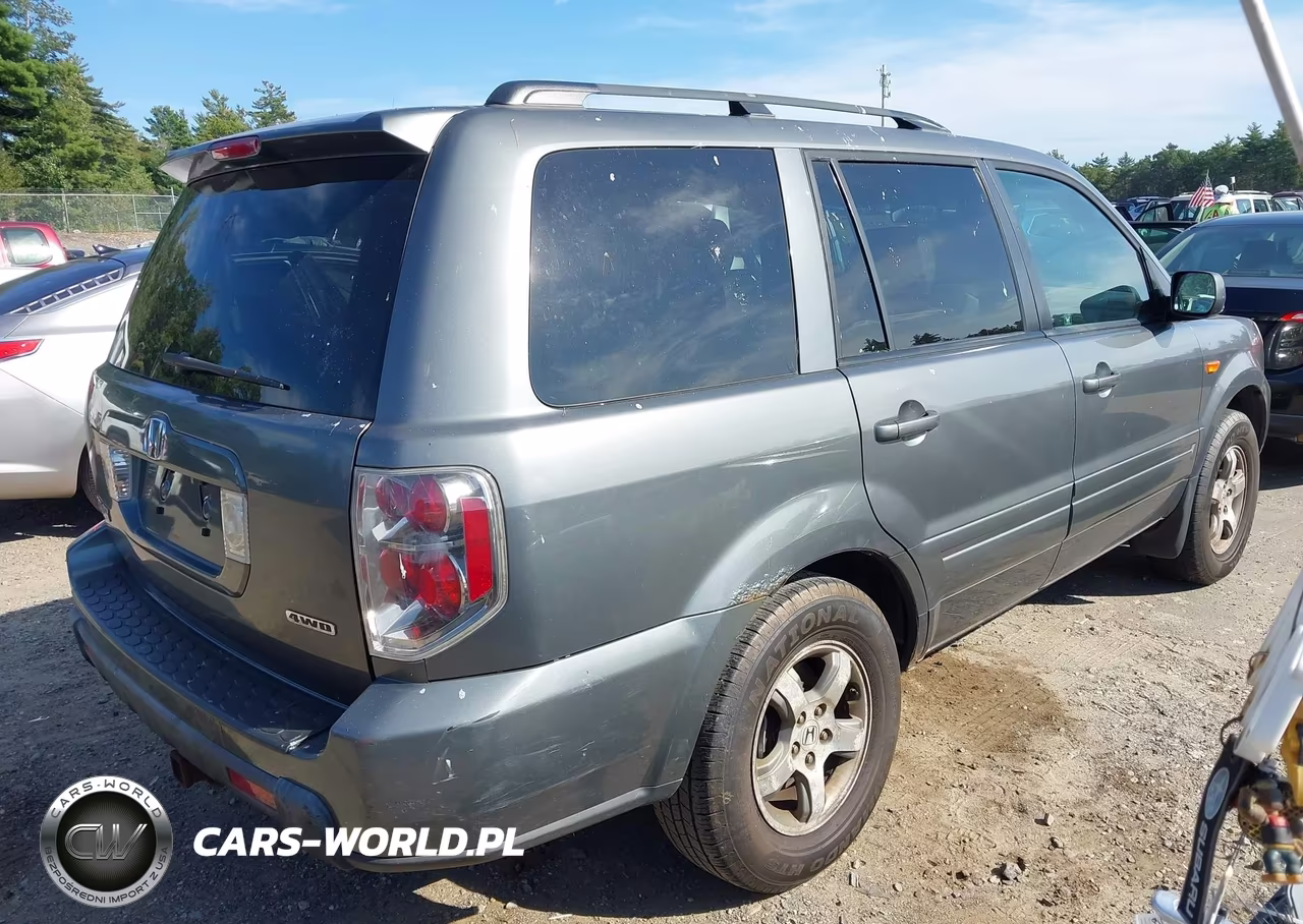 2008 Honda Pilot Ex-L VIN:5FNYF18578B007290 - 4