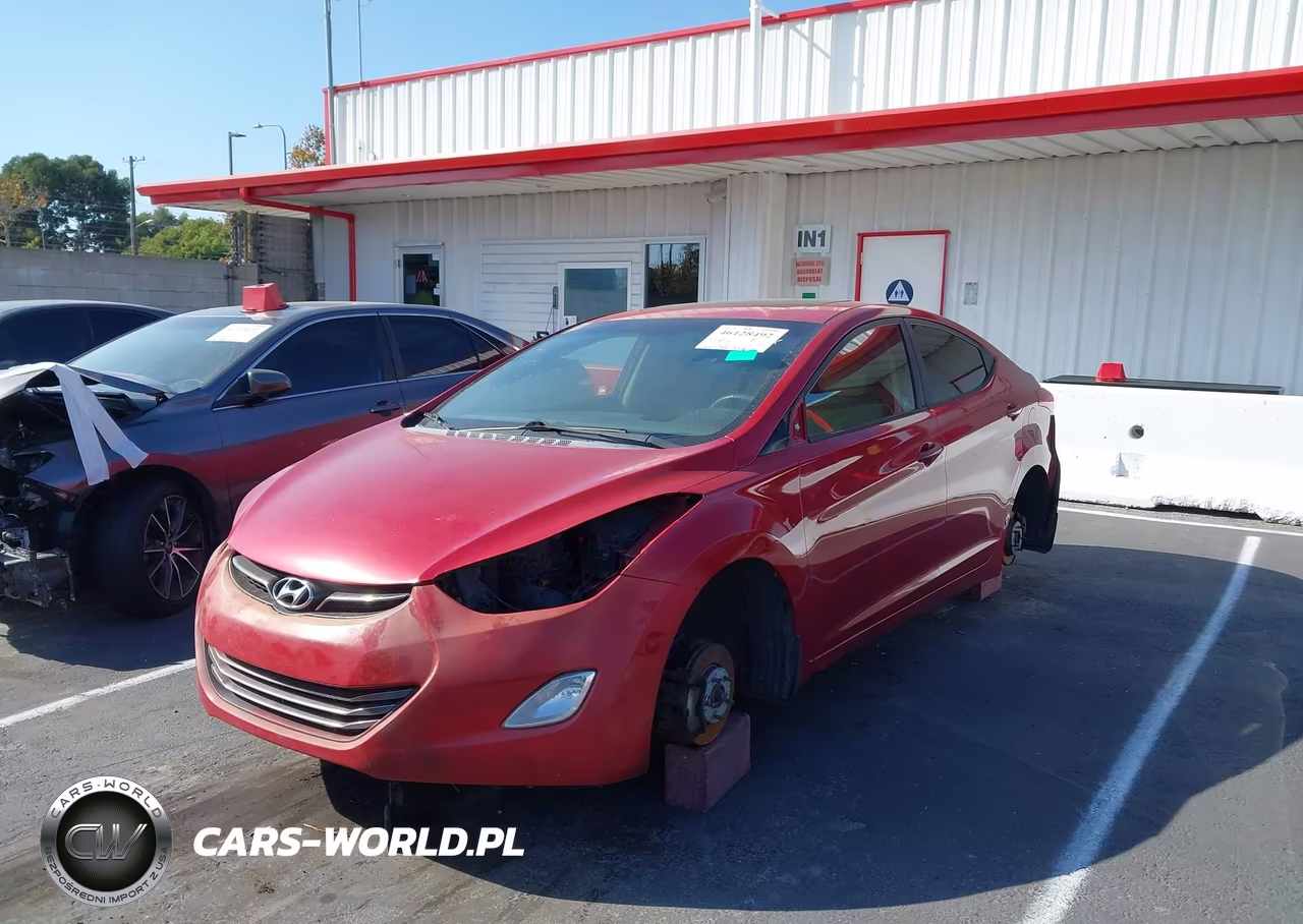 2013 Hyundai Elantra Limited VIN:KMHDH4AE4DU980290 - 2