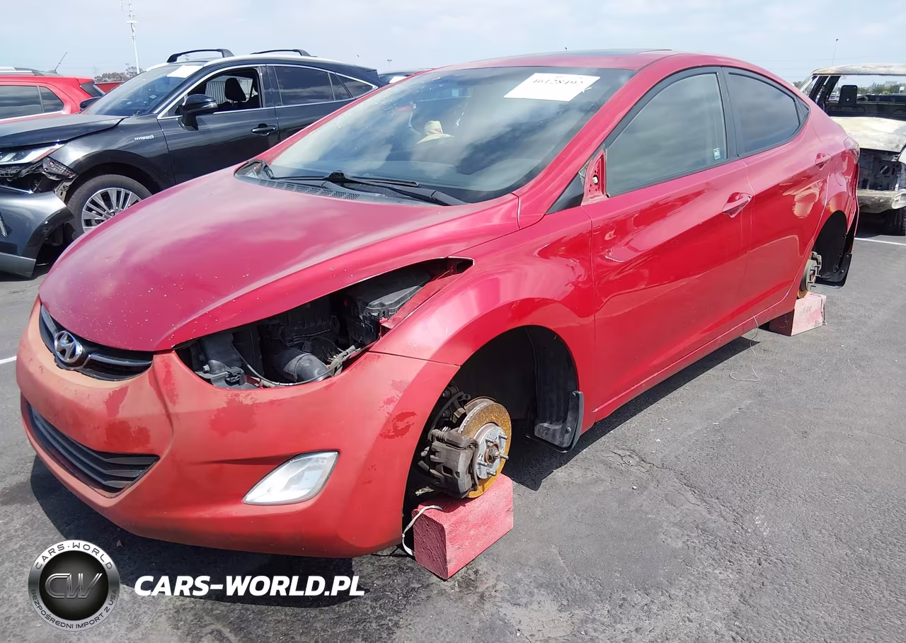 2013 Hyundai Elantra Limited VIN:KMHDH4AE4DU980290 - 6