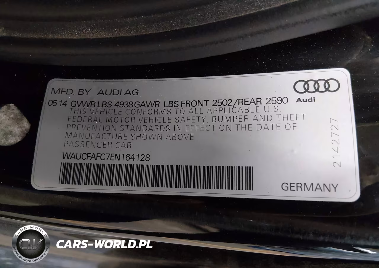 2014 Audi A6 2.0T Premium VIN:WAUCFAFC7EN164128 - 9