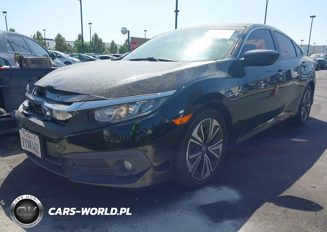 2017 Honda Civic Ex-L VIN:2HGFC1F77HH636435 - 2
