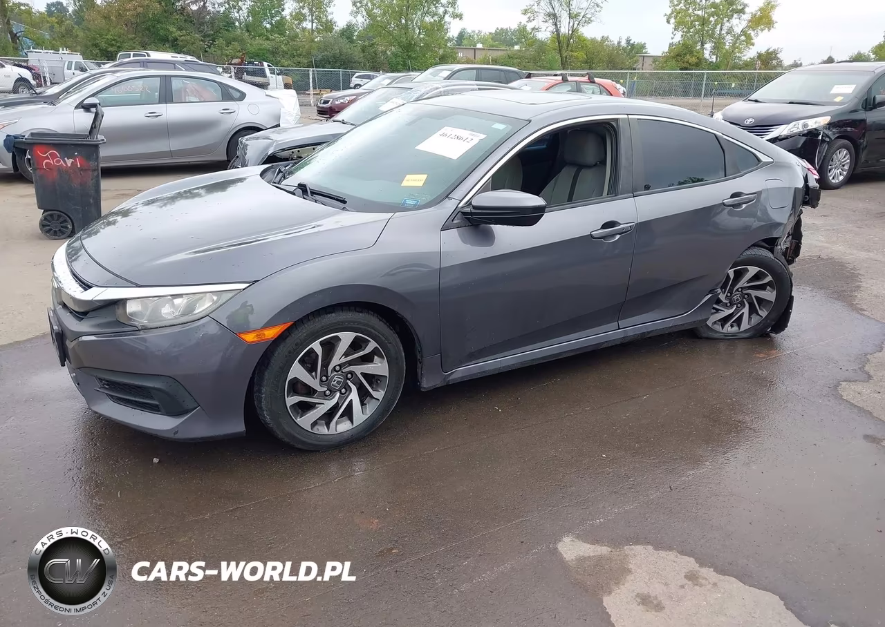 2016 Honda Civic Ex VIN:19XFC2F77GE042233 - 2