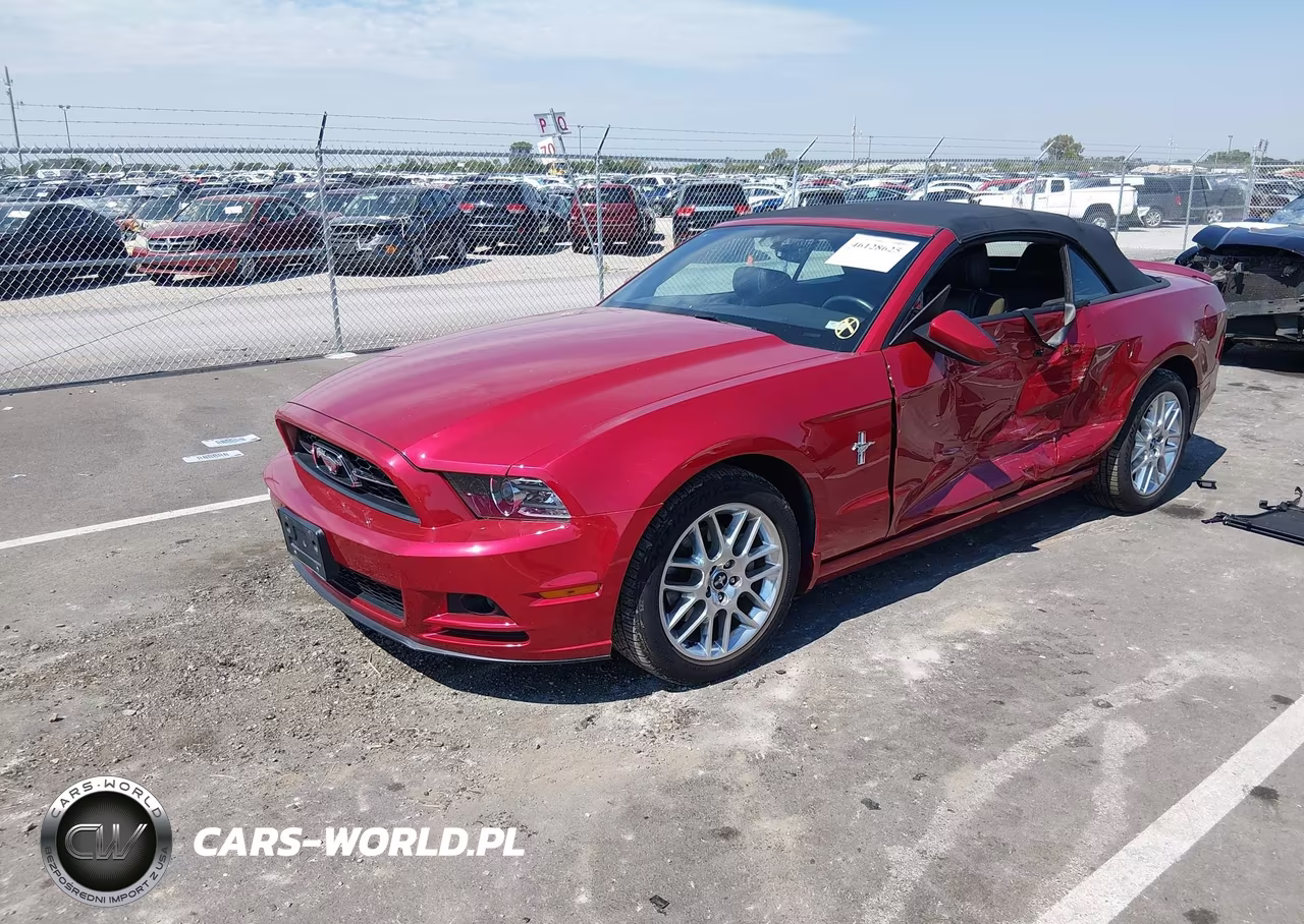 2013 Ford Mustang V6 Premium VIN:1ZVBP8EM8D5213475 - 2
