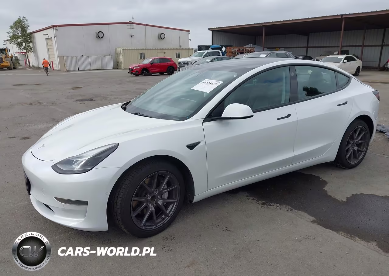 2021 Tesla Model 3 Standard Range Plus Rear-Wheel Drive VIN:5YJ3E1EA5MF074947 - 2