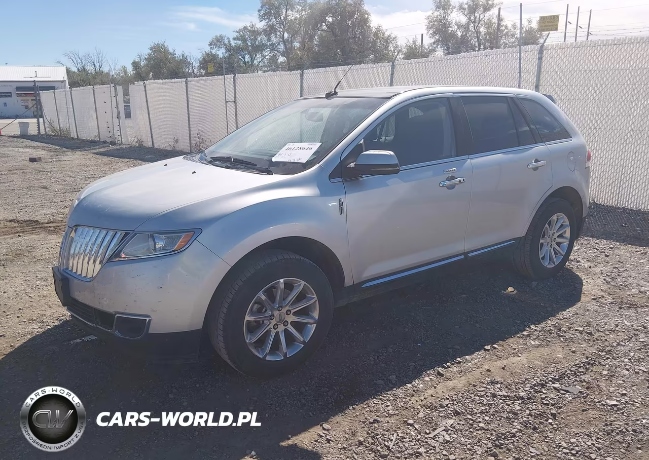 2013 Lincoln Mkx VIN:2LMDJ8JK2DBL03718 - 2