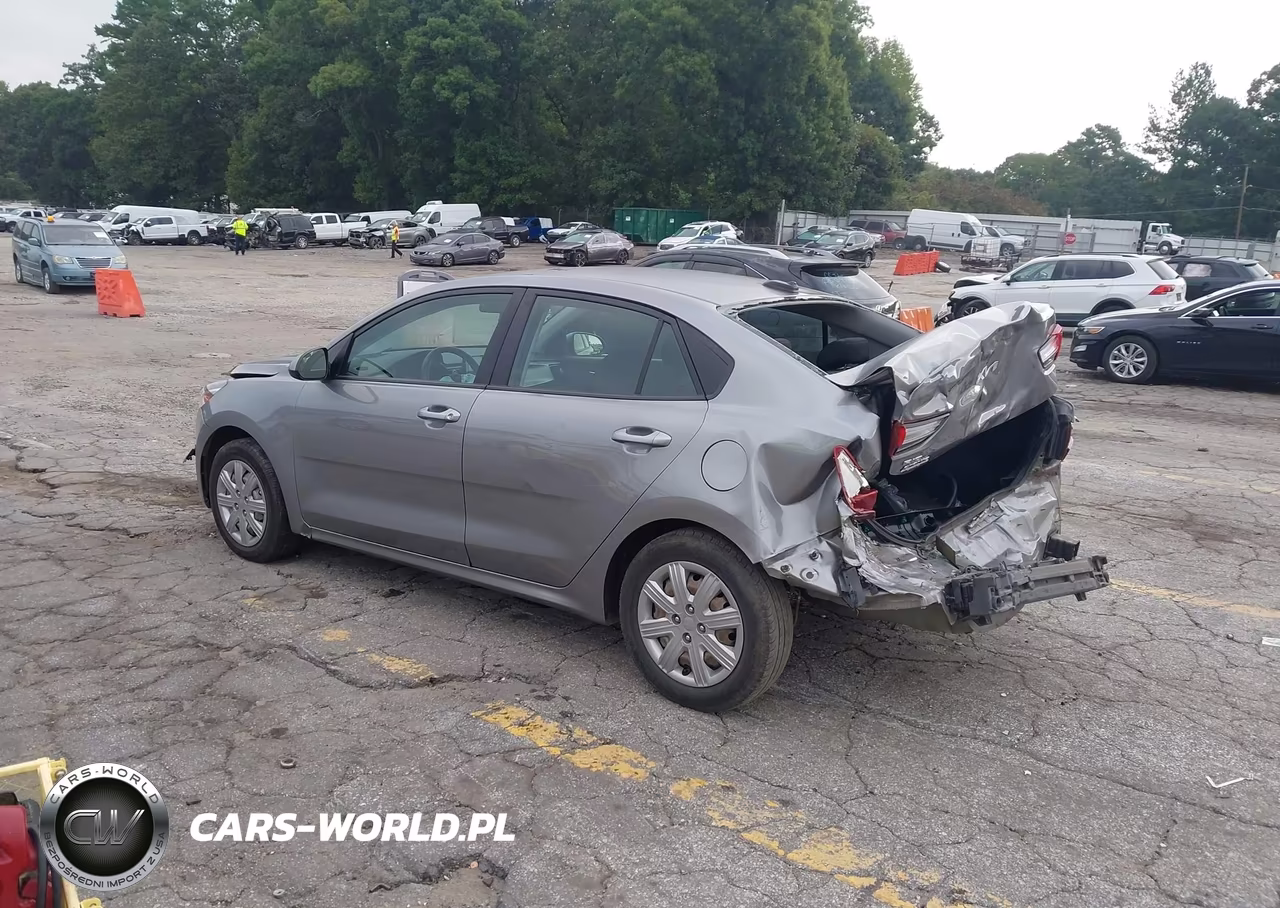 2022 Kia Rio S VIN:3KPA24AD1NE435261 - 3