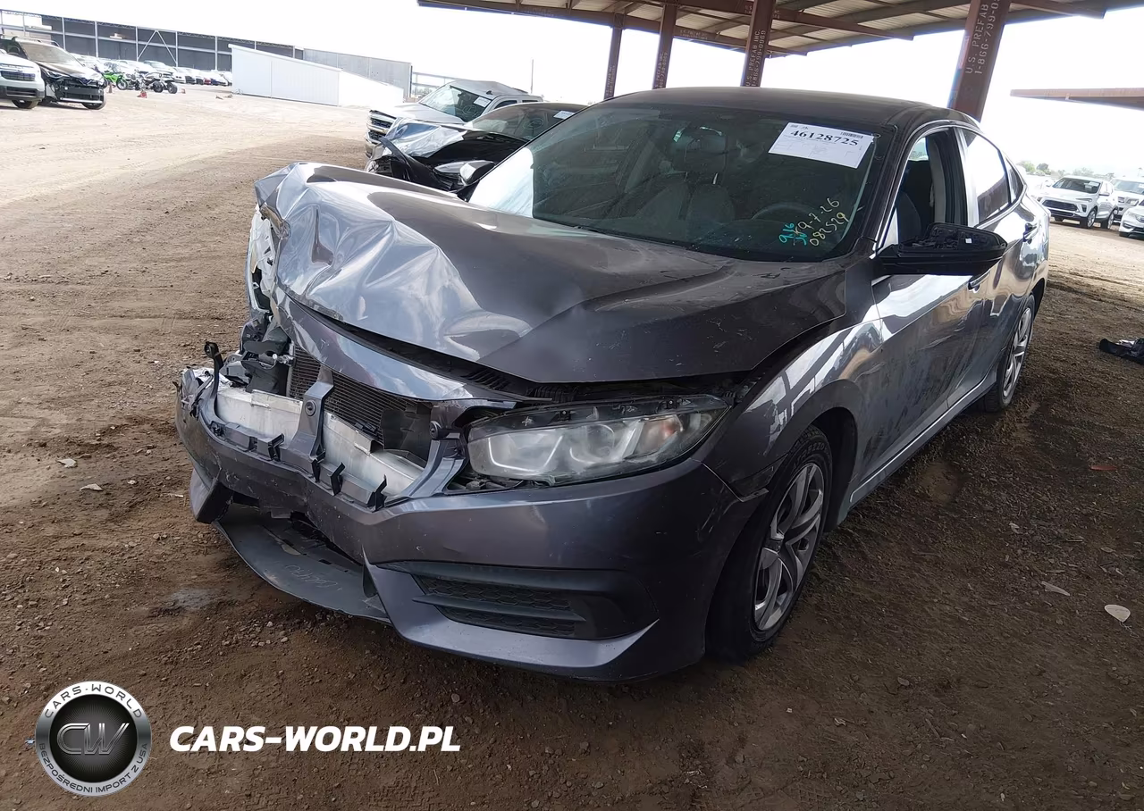 2017 Honda Civic Lx VIN:19XFC2F58HE082529 - 2