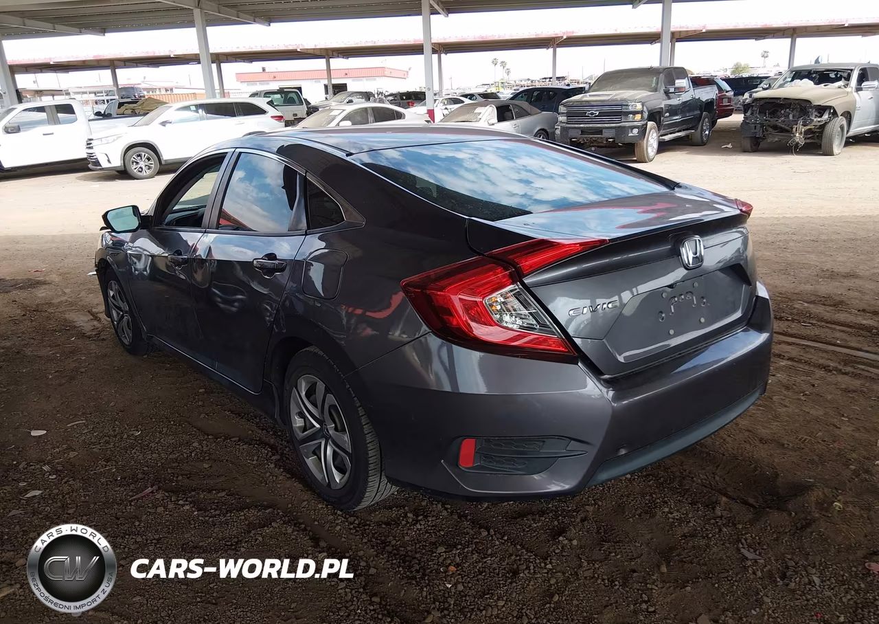 2017 Honda Civic Lx VIN:19XFC2F58HE082529 - 3