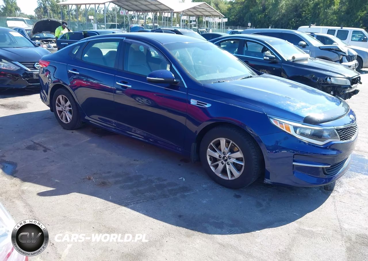 2016 Kia Optima Lx VIN:5XXGT4L37GG019723 - 1