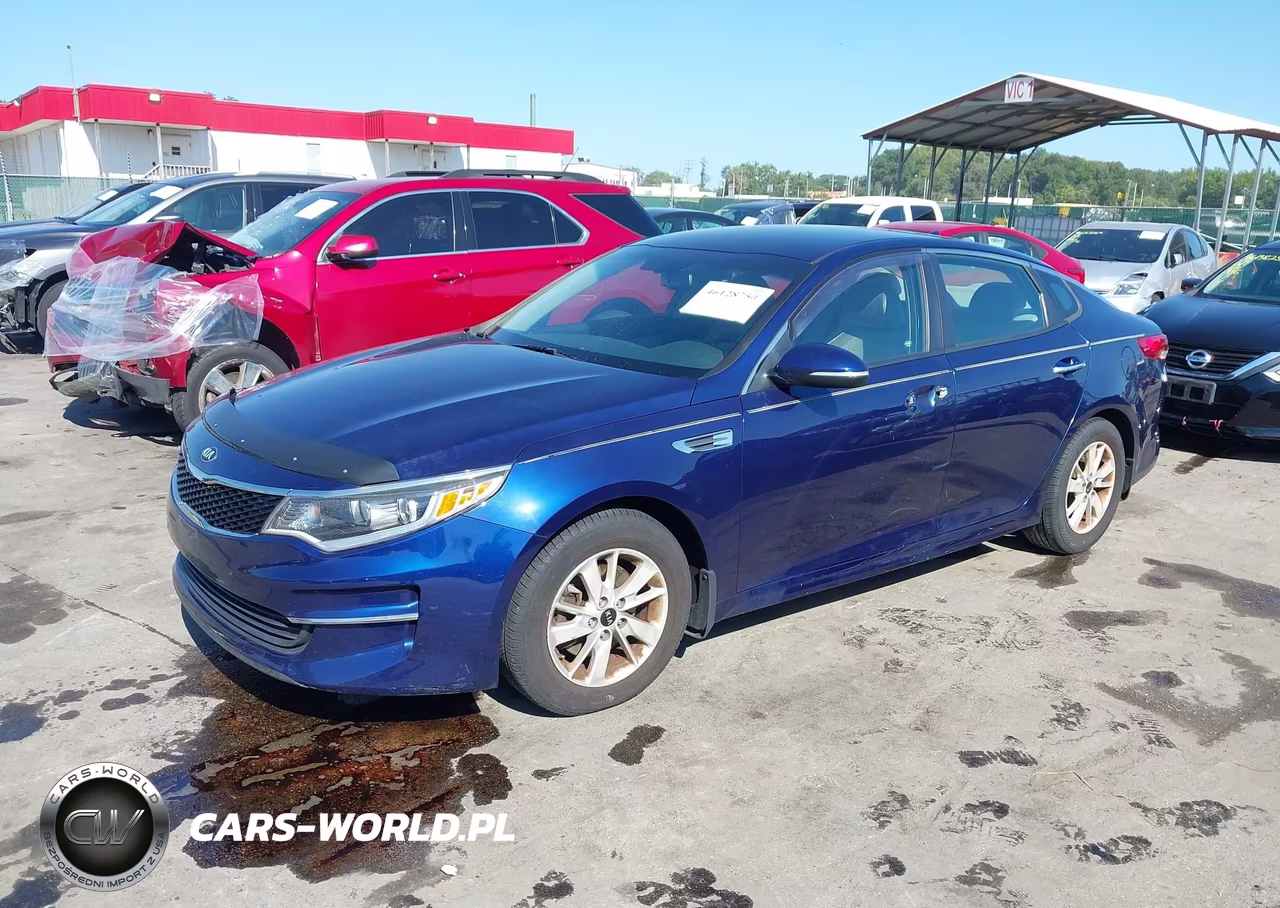 2016 Kia Optima Lx VIN:5XXGT4L37GG019723 - 2