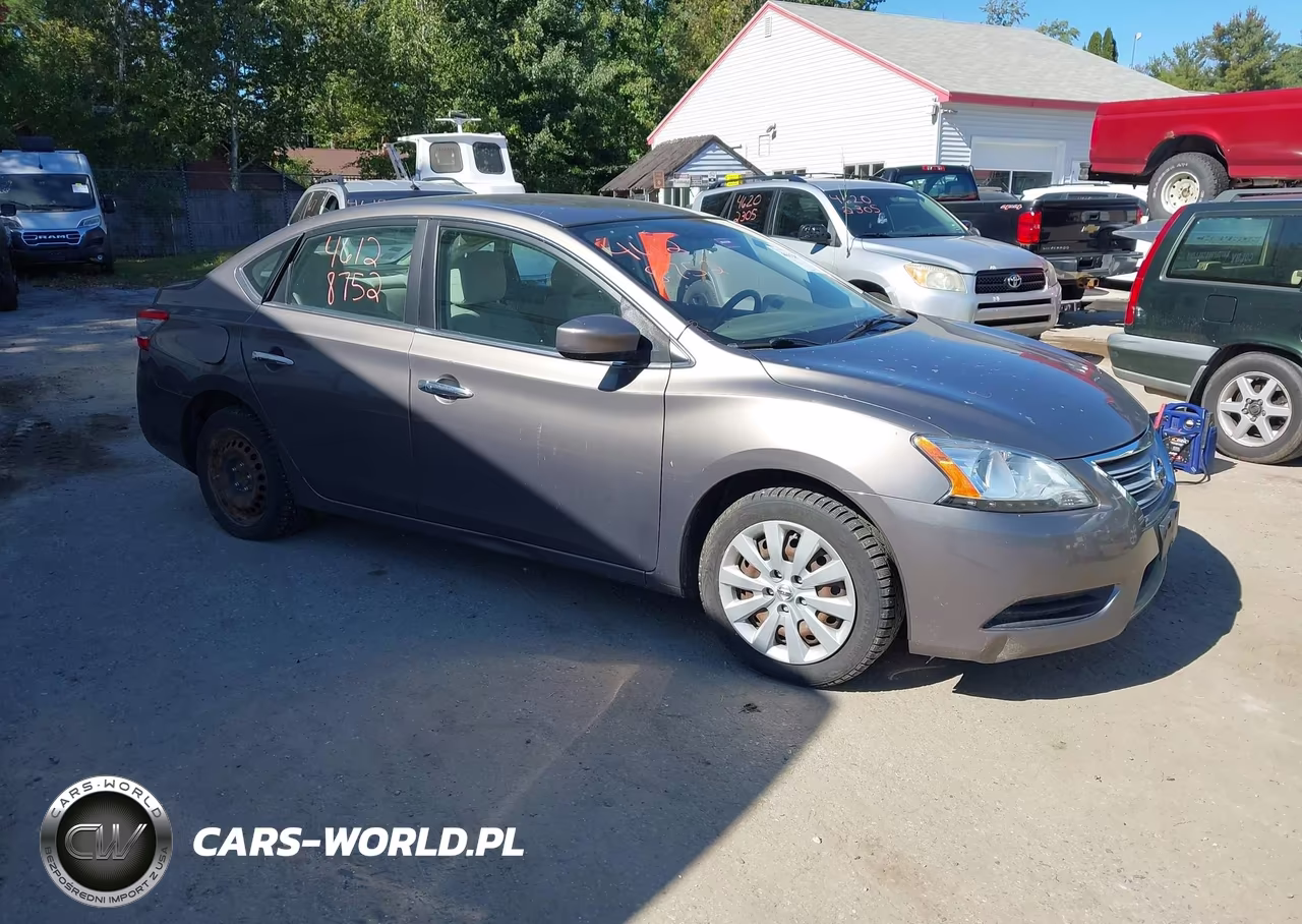 2015 Nissan Sentra Sv VIN:3N1AB7AP2FY375537 - 1