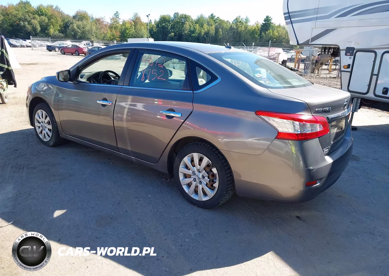 2015 Nissan Sentra Sv VIN:3N1AB7AP2FY375537 - 3