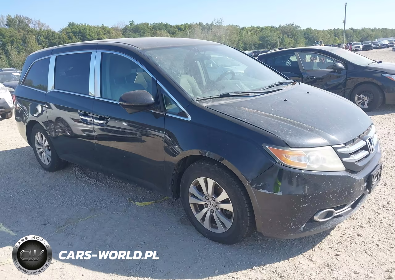 2014 Honda Odyssey Ex VIN:5FNRL5H47EB086144 - 1